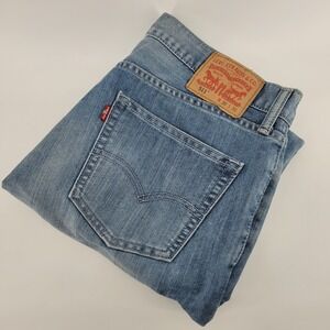 Levi Strauss & Co 511 Mens Jeans 36x30 Slim Fit Blue Denim